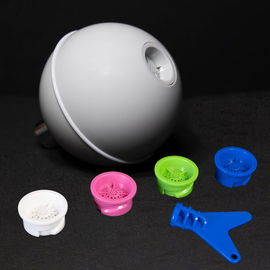 Fixed Shower Head - Grey Globe