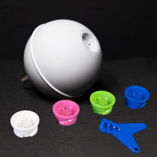Fixed Shower Head - White Globe